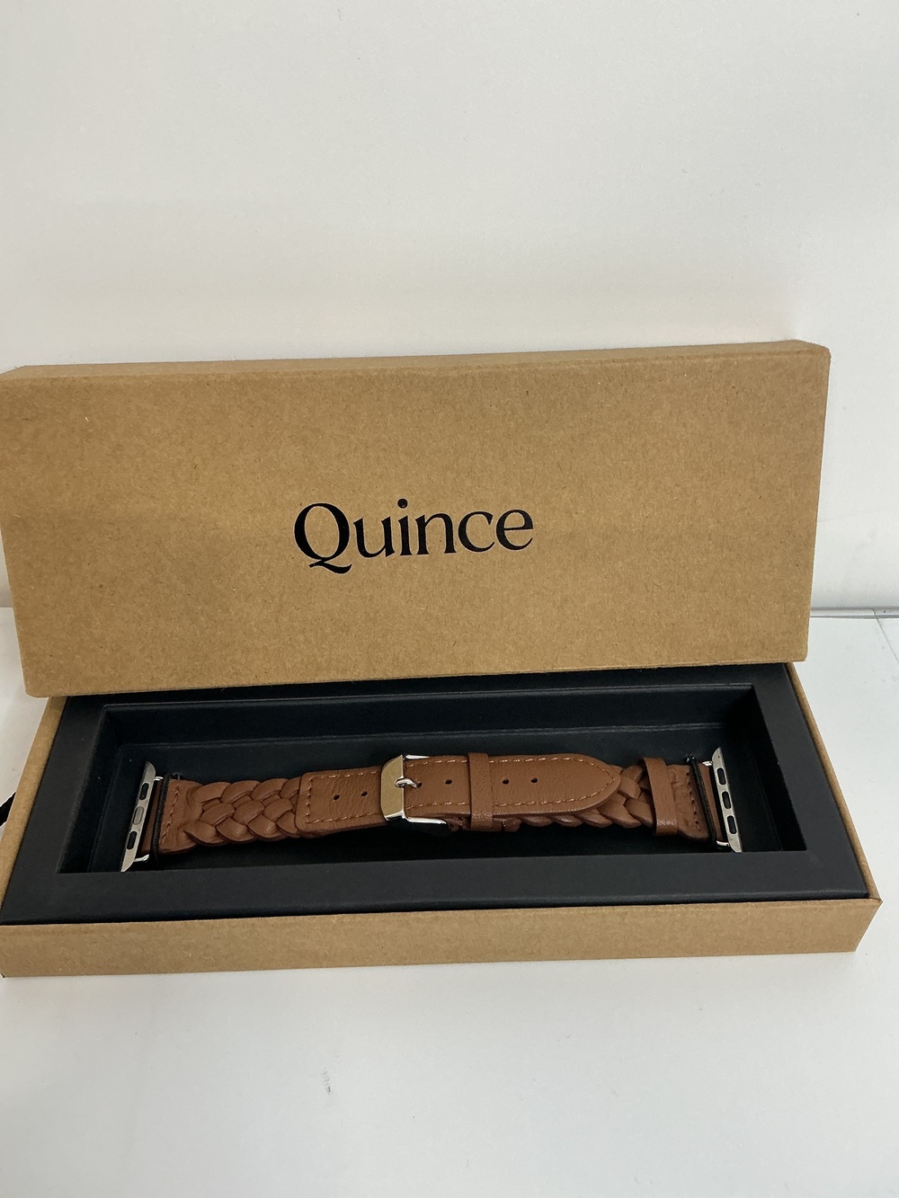 Braided Leather Smartwatch Band